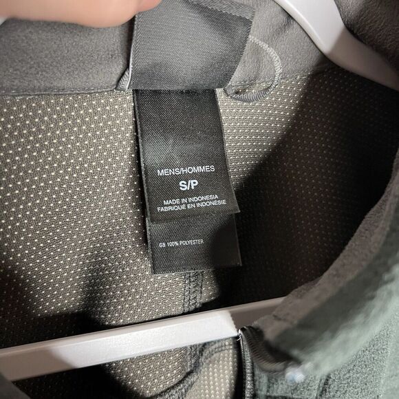 The North Face Jacket Mens Small Windwall Black Fleece Full Zip Outdoor Hiking‎ - Picture 6 of 14